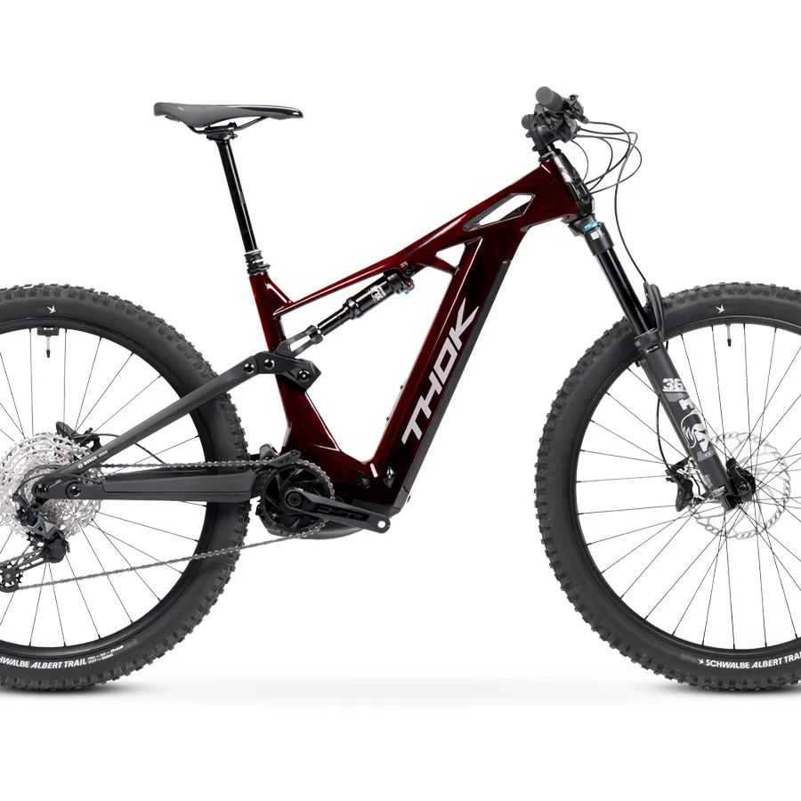 THOK TP4 e-bike usata ricondizionata taglia L carbonio