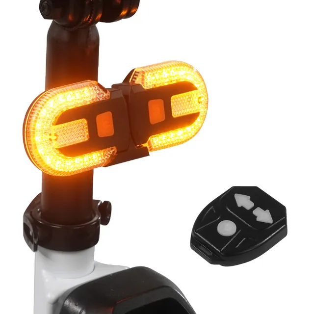 Touroll Fanale posteriore bici LED con frecce wireless