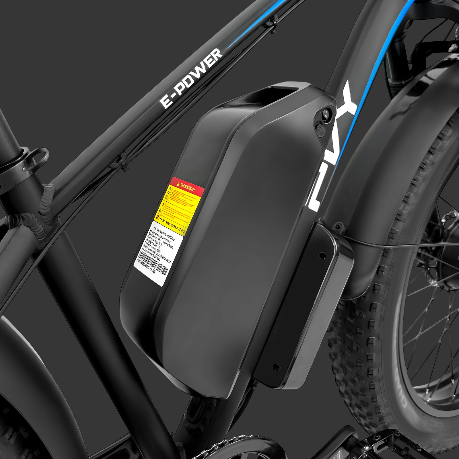 PVY Max26 Batteria Li-ion Originale Bici