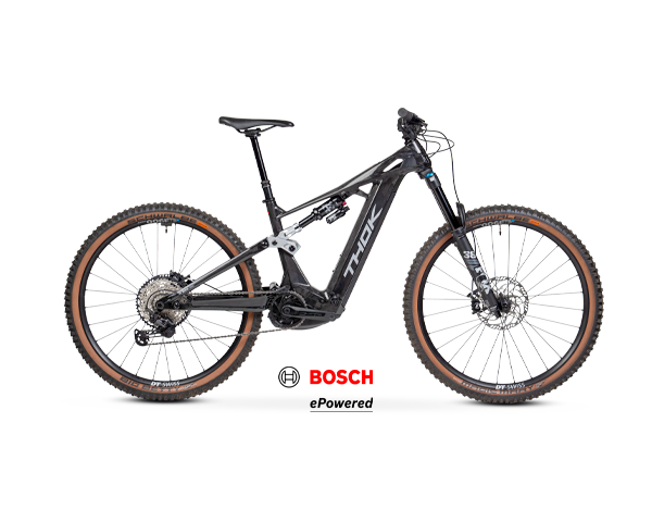 THOK TP4 S bici elettrica nera