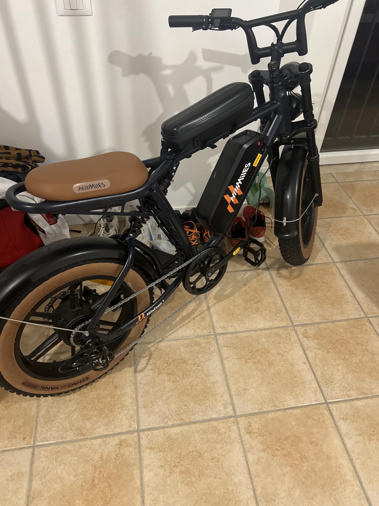 HillMiles MileZoom1 bici elettrica fat 20x4 832Wh 130km