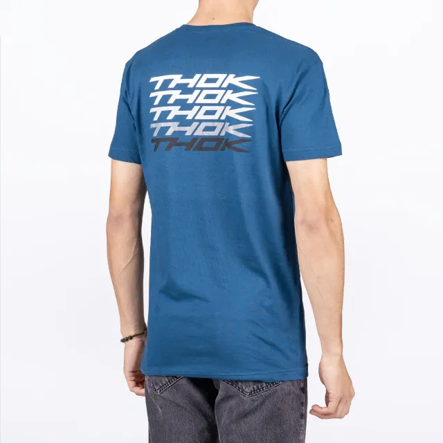 Thok Avio t-shirt cotone blu 150 gr