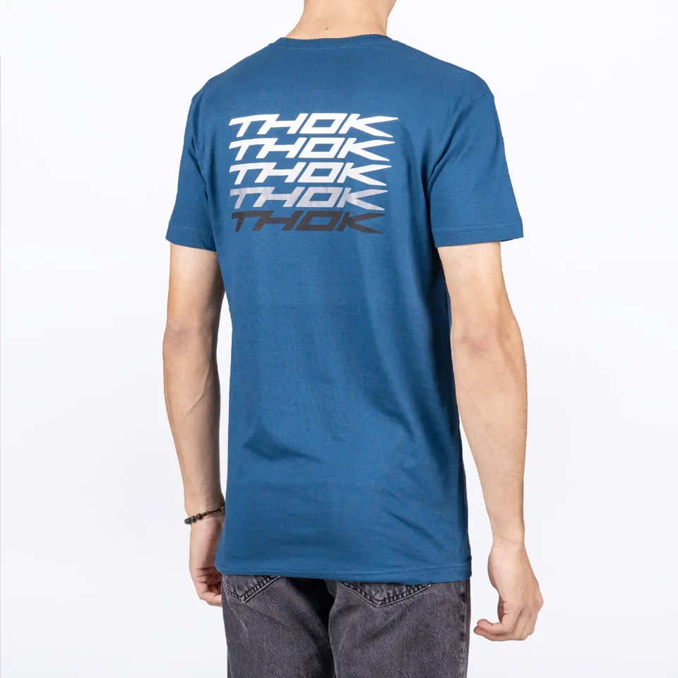 Thok Avio t-shirt cotone blu 150 gr