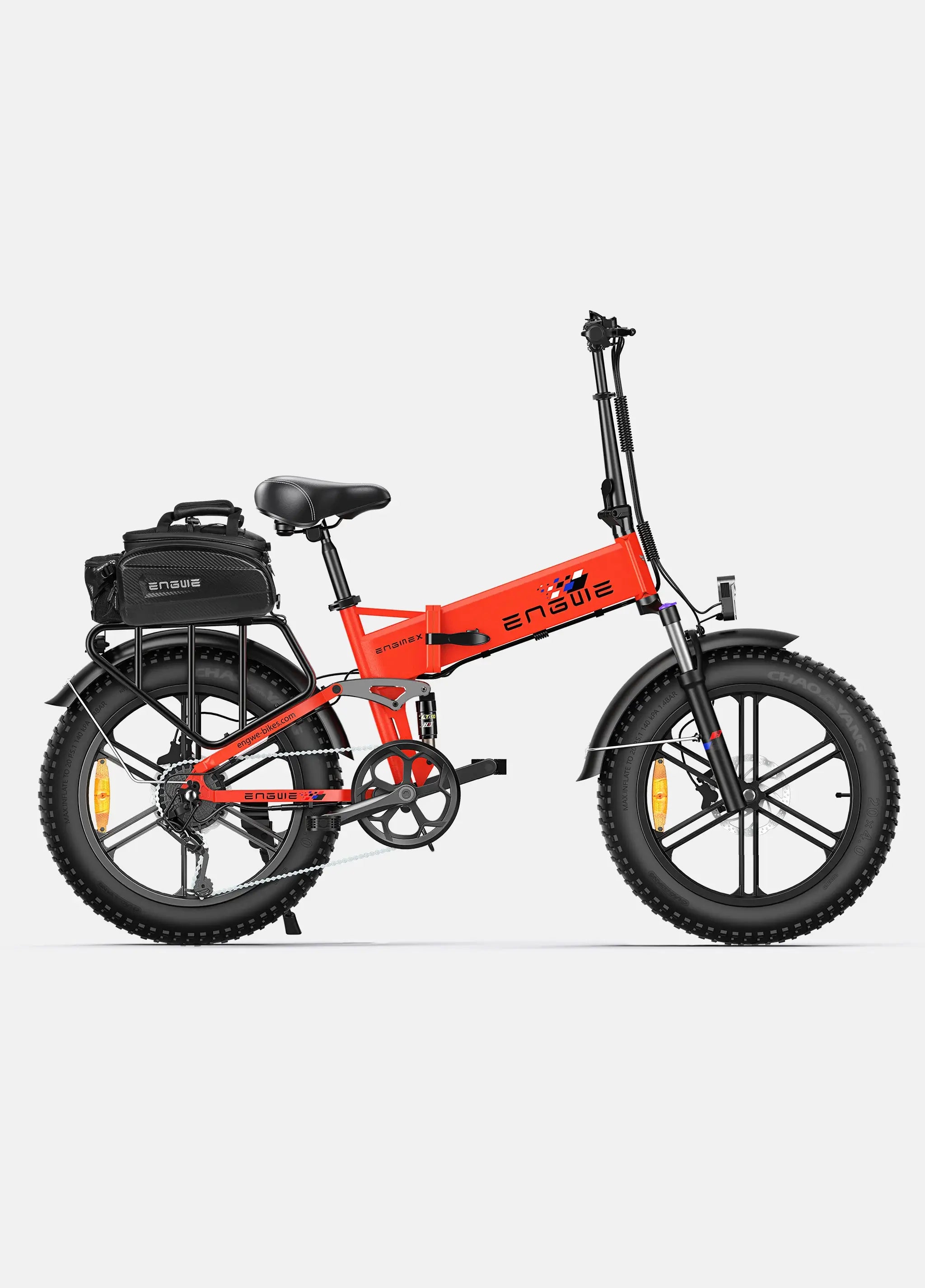 E-BYCCO Engine X Bici Elettrica Pieghevole Nera