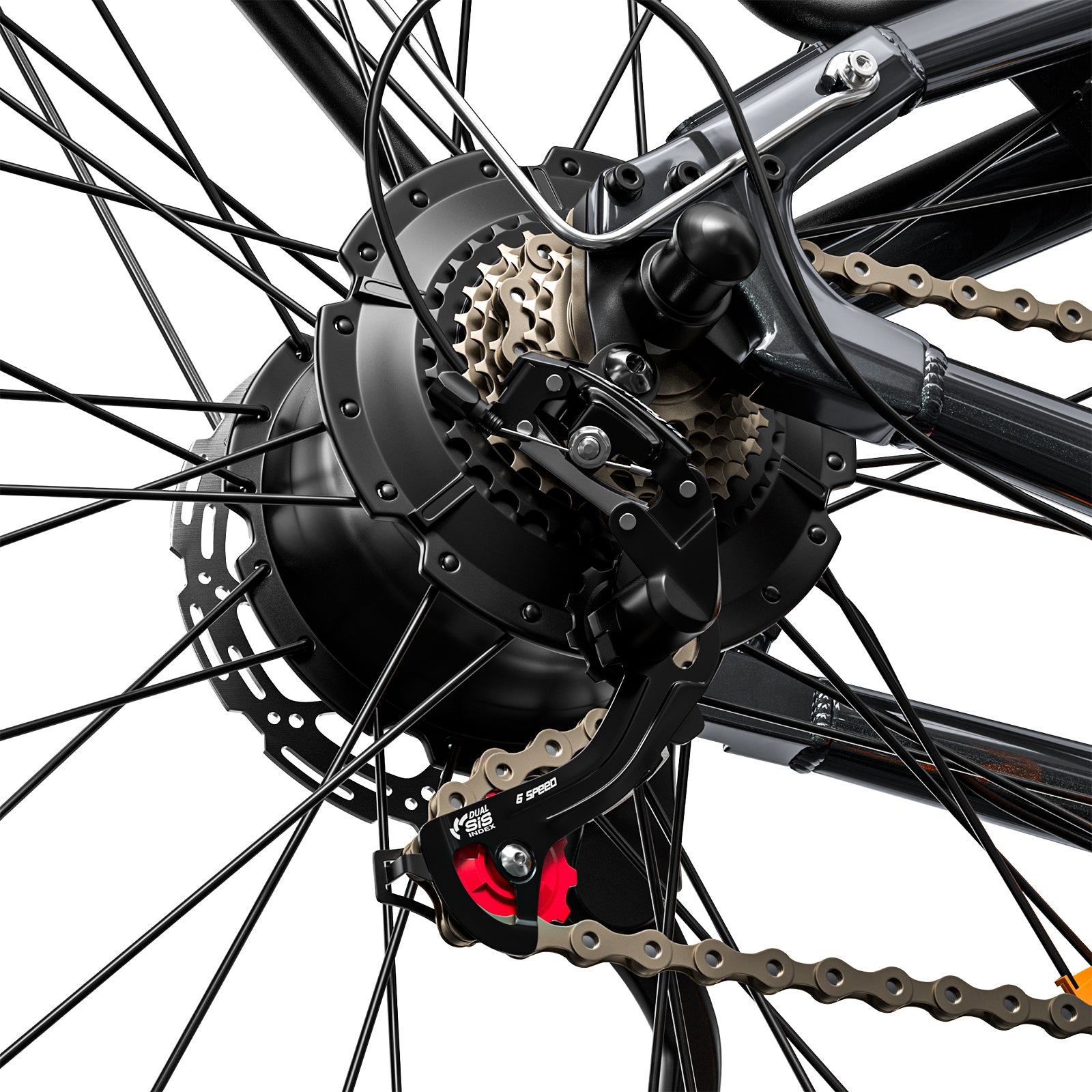 E-BYCCO C8 bici elettrica 26" 2000W 48V 20Ah