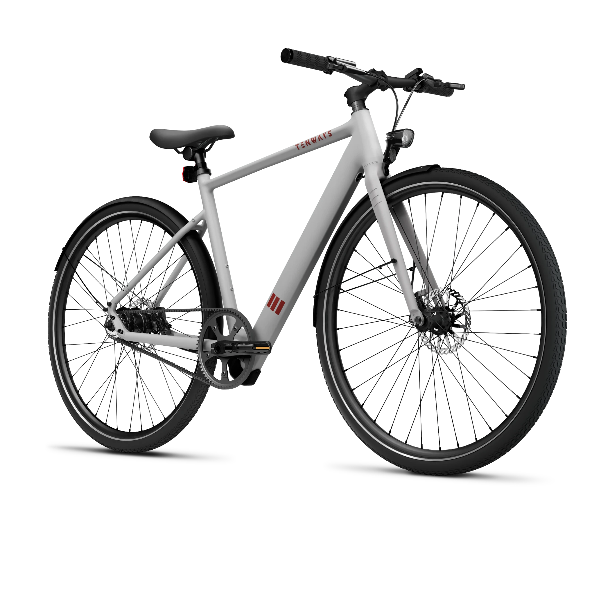 Tenways CGO600 Classic Edition bici elettrica XL Light Grey 70 km