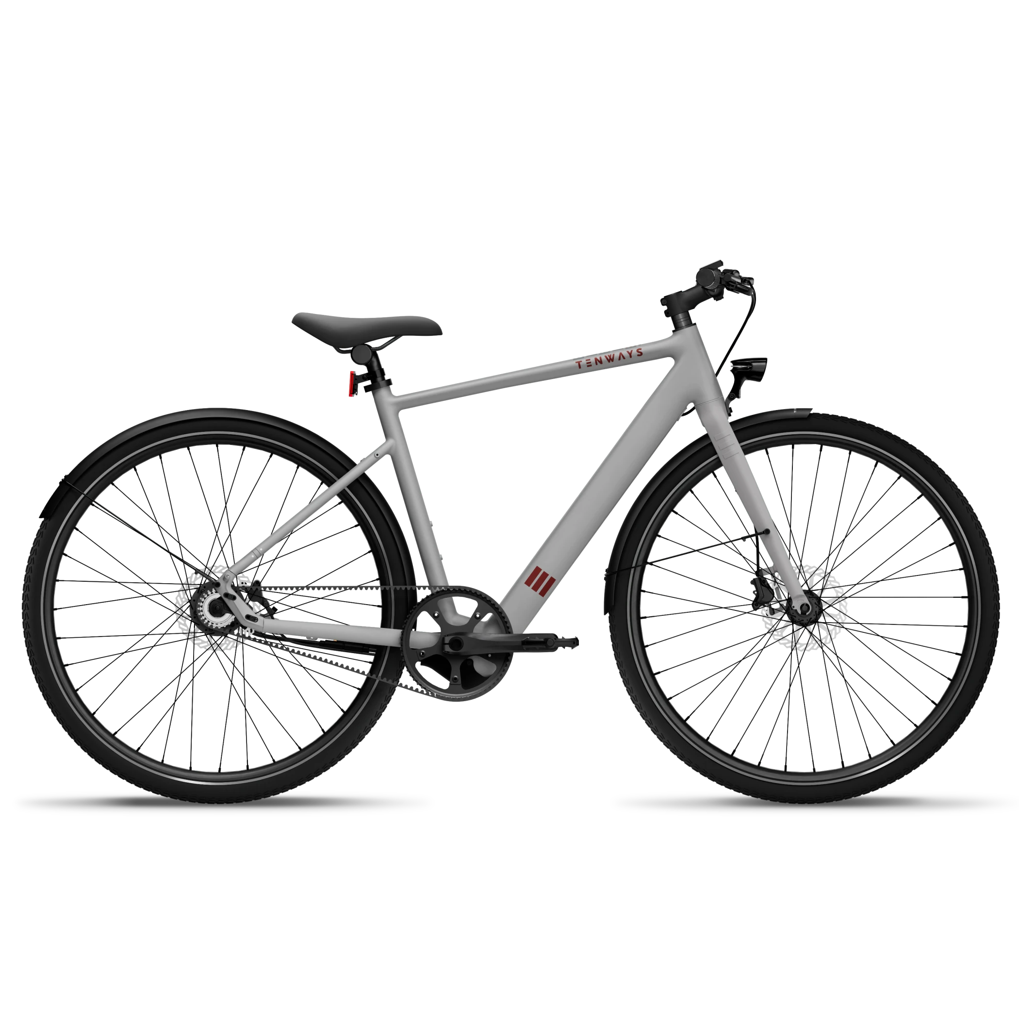 Tenways CGO600 Classic Edition bici elettrica XL Light Grey 70 km