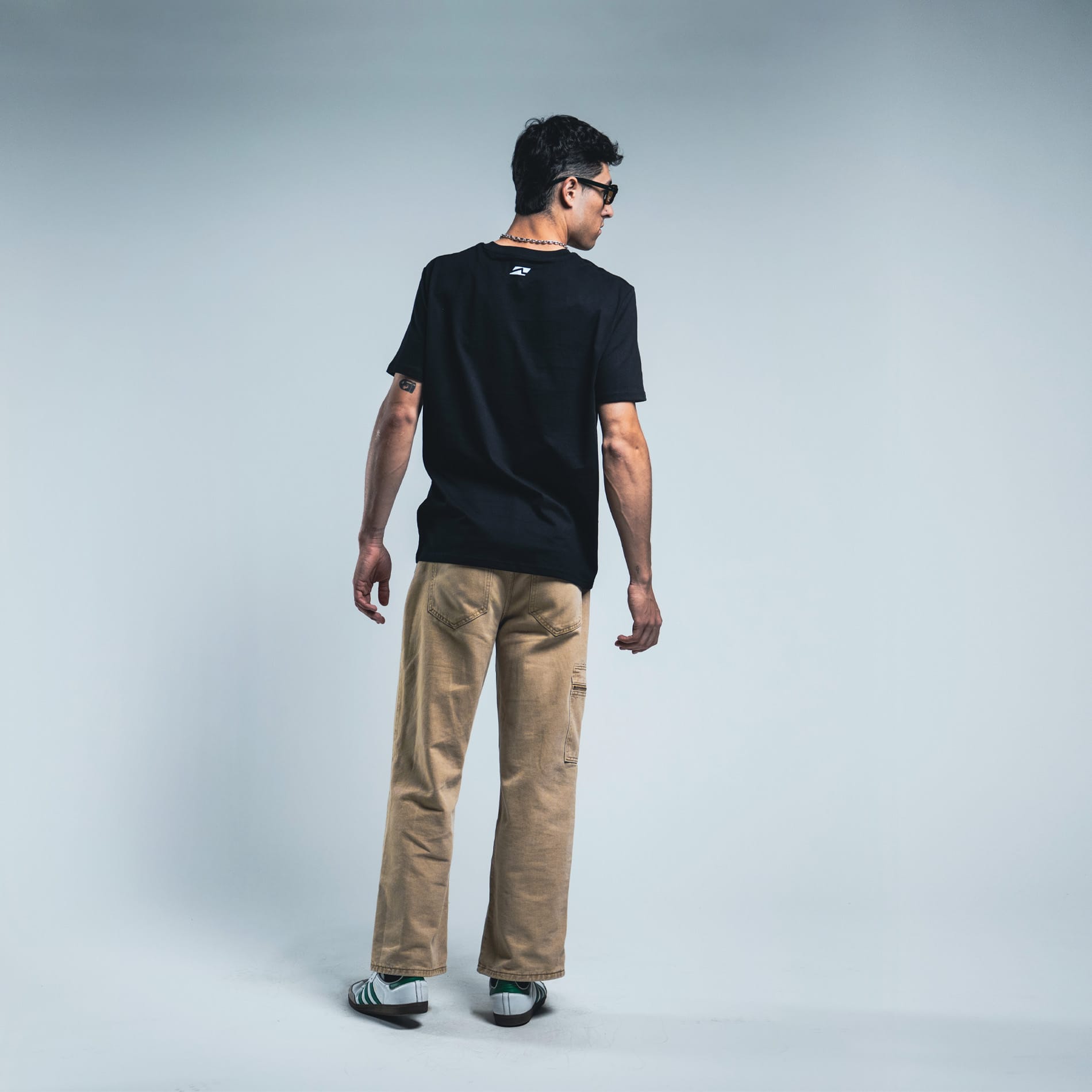 THOK T-Crew Black t-shirt nera cotone