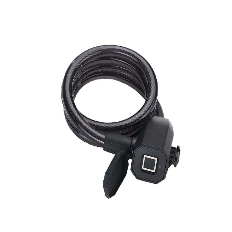 PVY lucchetto a cavo con impronta digitale USB IP65
