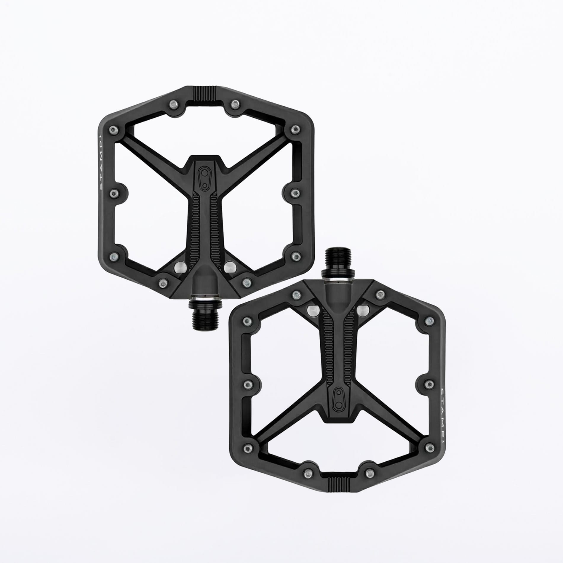 Crank Brothers Stamp 1 Large Pedali Flat Neri 114x111mm