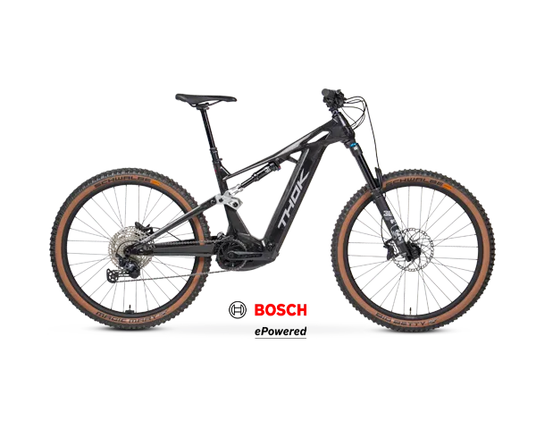 Thok TP4 Black e-bike nera