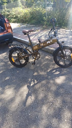 PVY Z20 Max bici elettrica pieghevole grigio scuro 200 km
