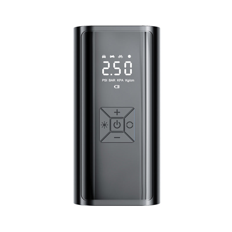 PVY pompa aria portatile nera 1500mAh