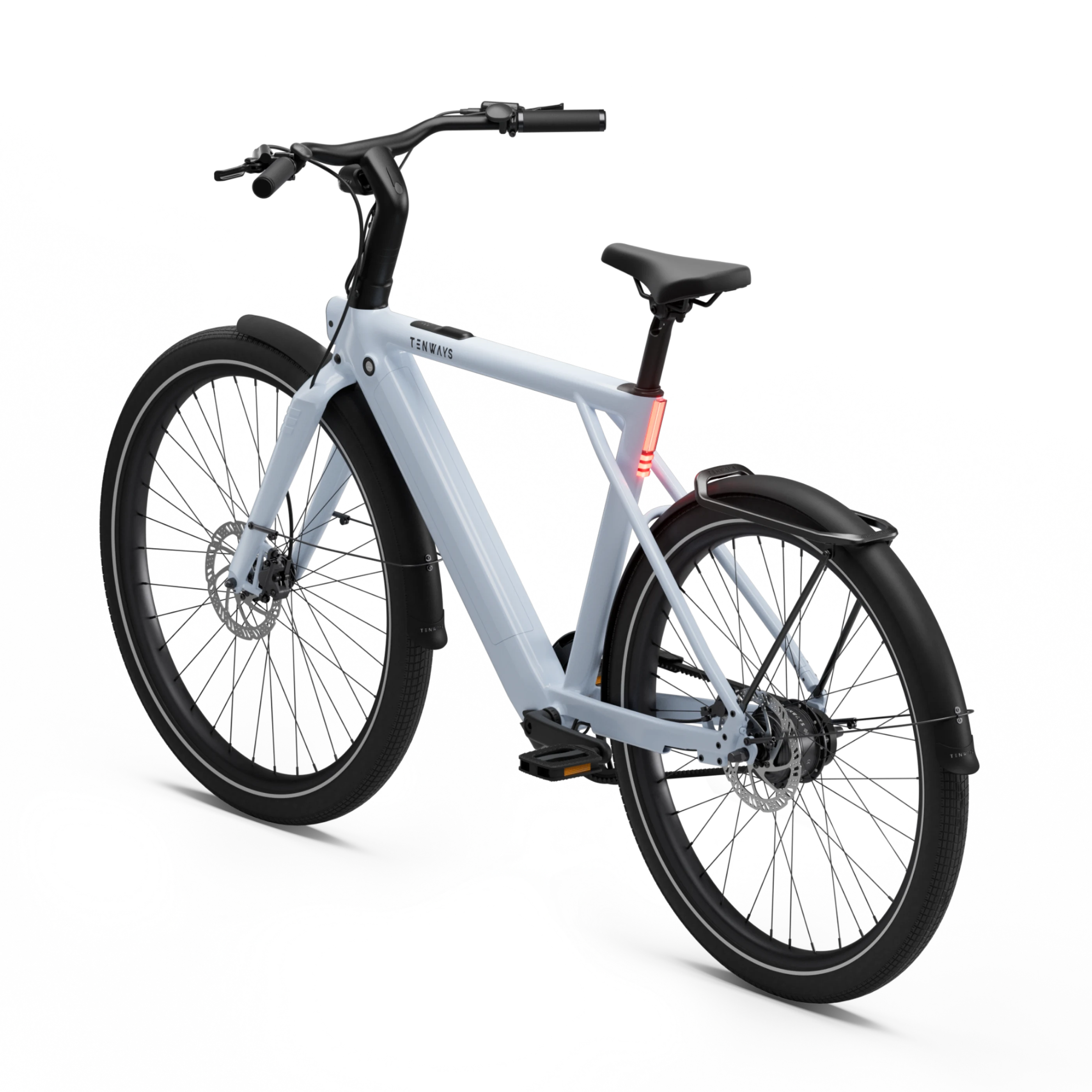 Tenways CGO009 Bici elettrica Sage Green New Edition cinghia