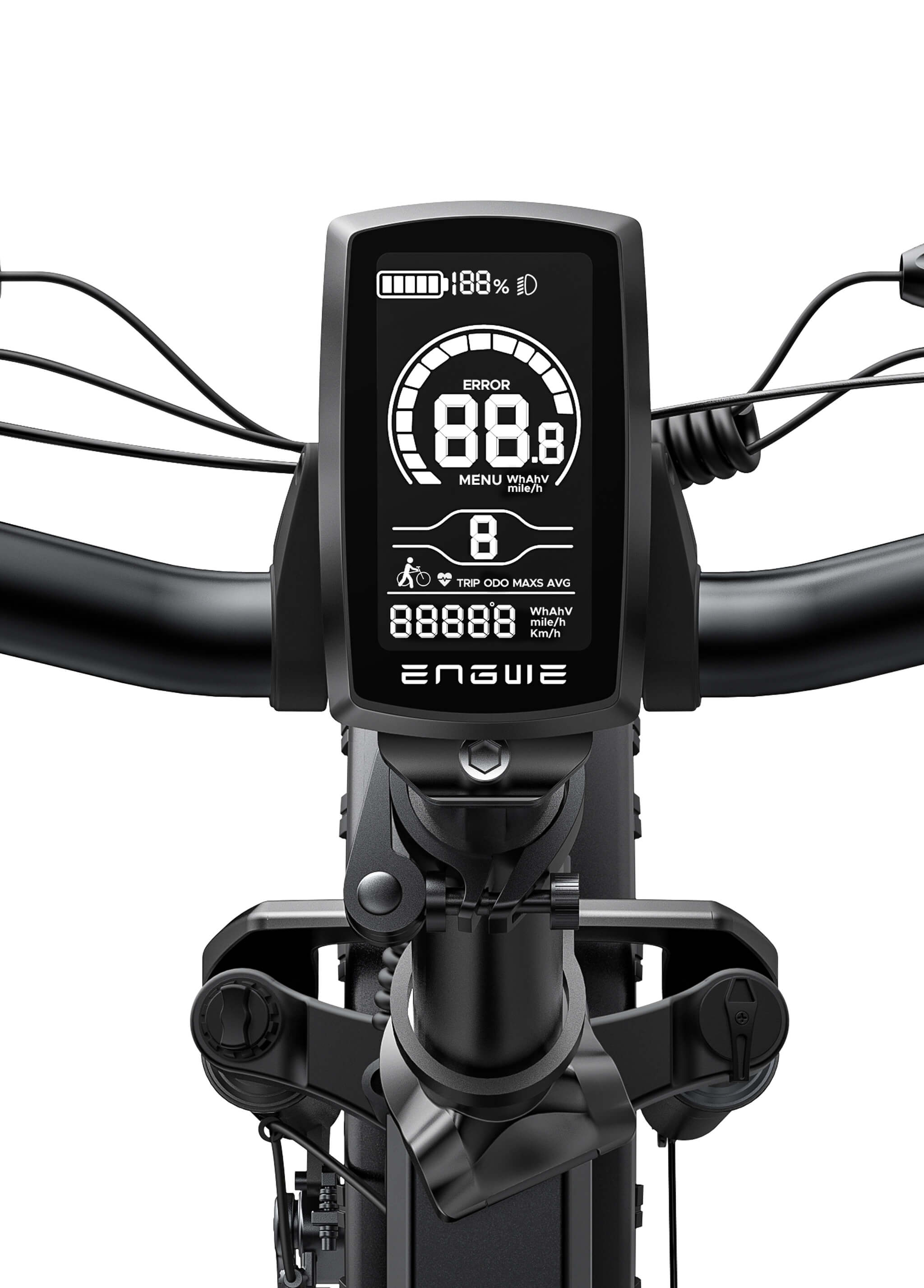 E-BYCCO EP-2 Pro bici elettrica pieghevole nera 120 km