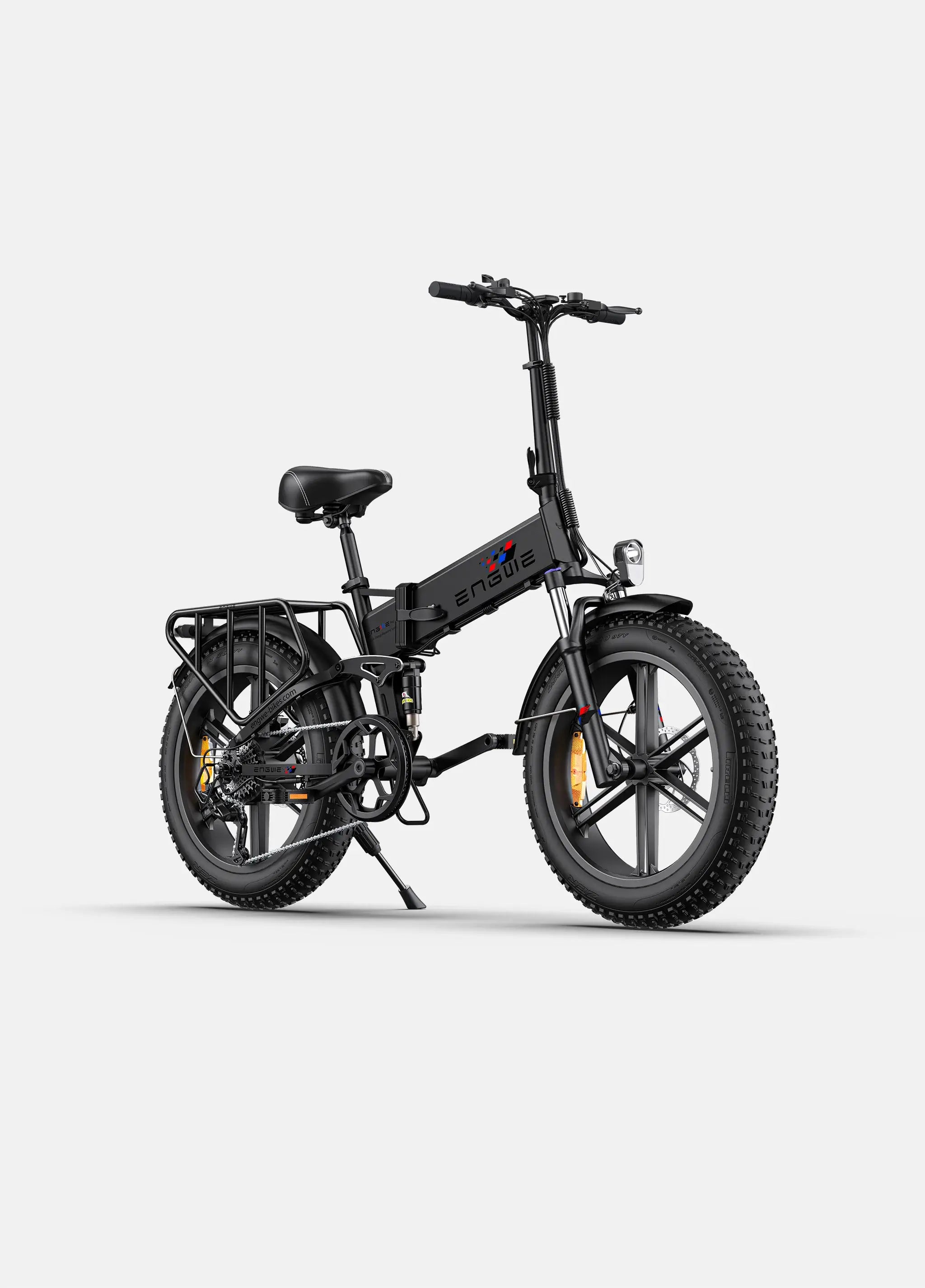 E-BYCCO Engine X Bici Elettrica Pieghevole Nera