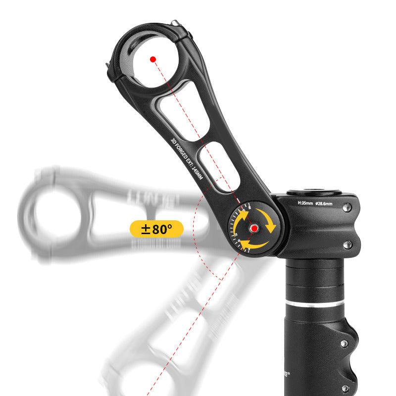 E-BYCCO Stem Riser rialzo manubrio 31.8x145mm alluminio