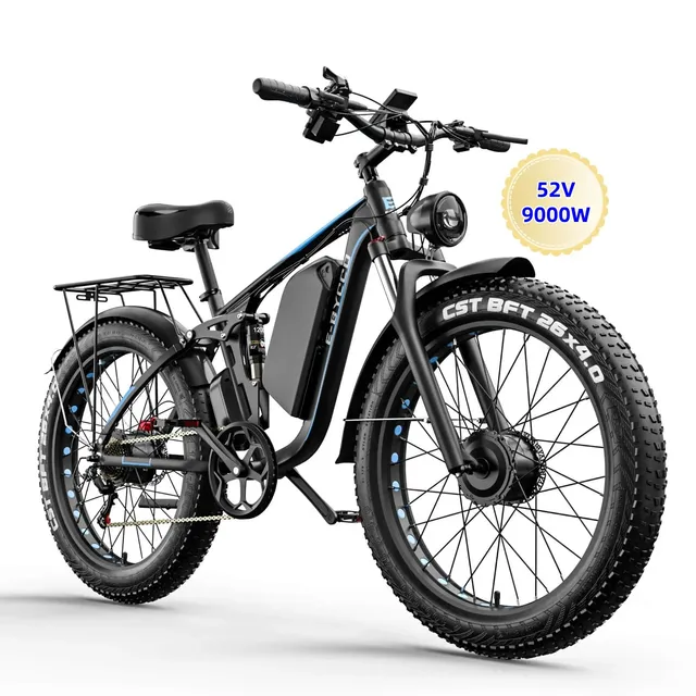 E-BYCCO EB7PRO bici elettrica 26" doppio motore 6000W