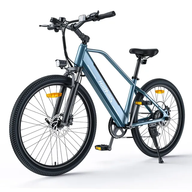 HillMiles MileTrail1 Bici Elettrica 26" Blu 100Km