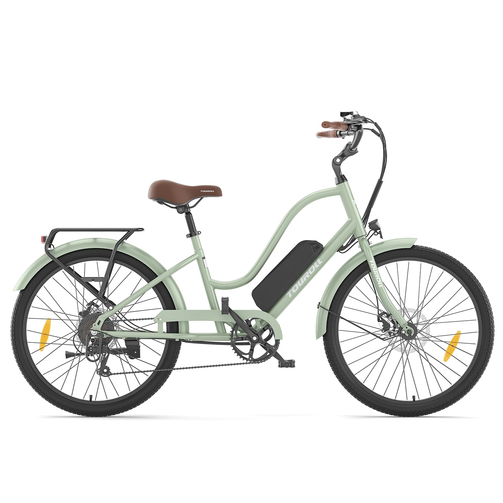 Touroll B2 Bici elettrica telaio basso 100 km