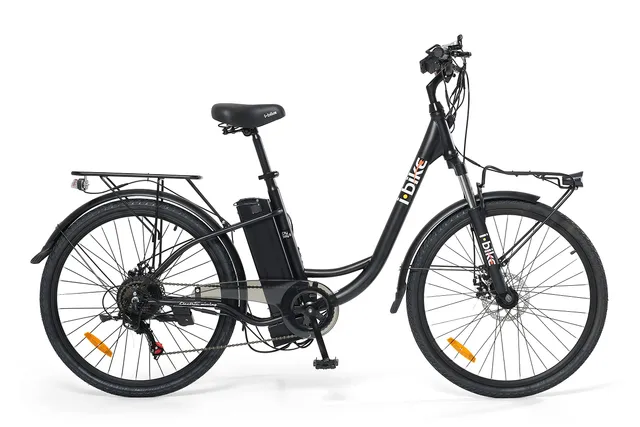 I-Bike City Easy S ITA99 bici elettrica 26" nera 360Wh