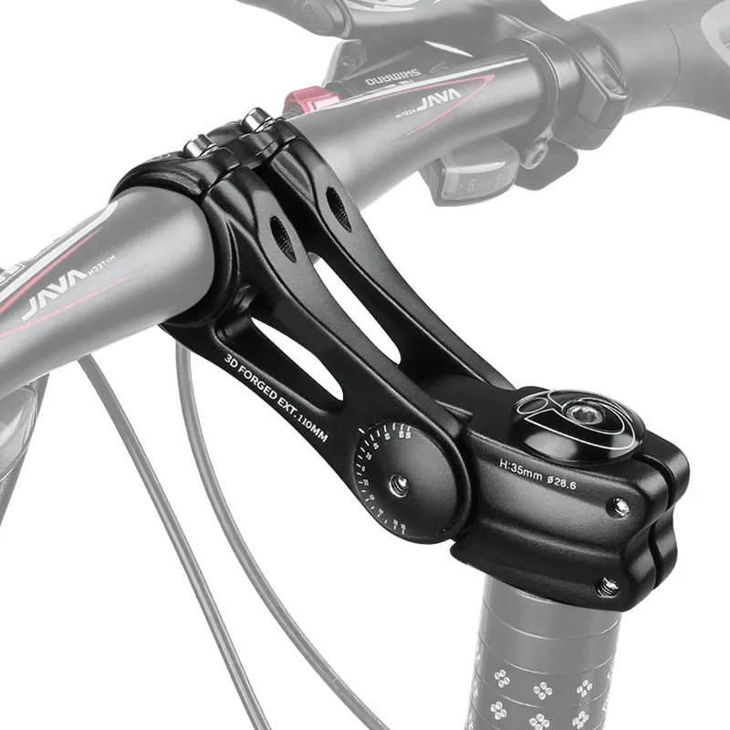 E-BYCCO Stem Riser rialzo manubrio 31.8x145mm alluminio