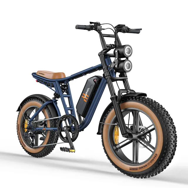 HillMiles MileZoom1 bici elettrica fat 20x4 832Wh 130km