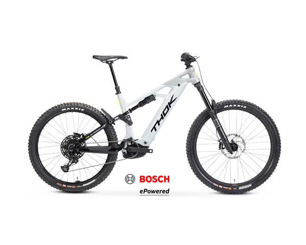 THOK TK02 bici elettrica neon