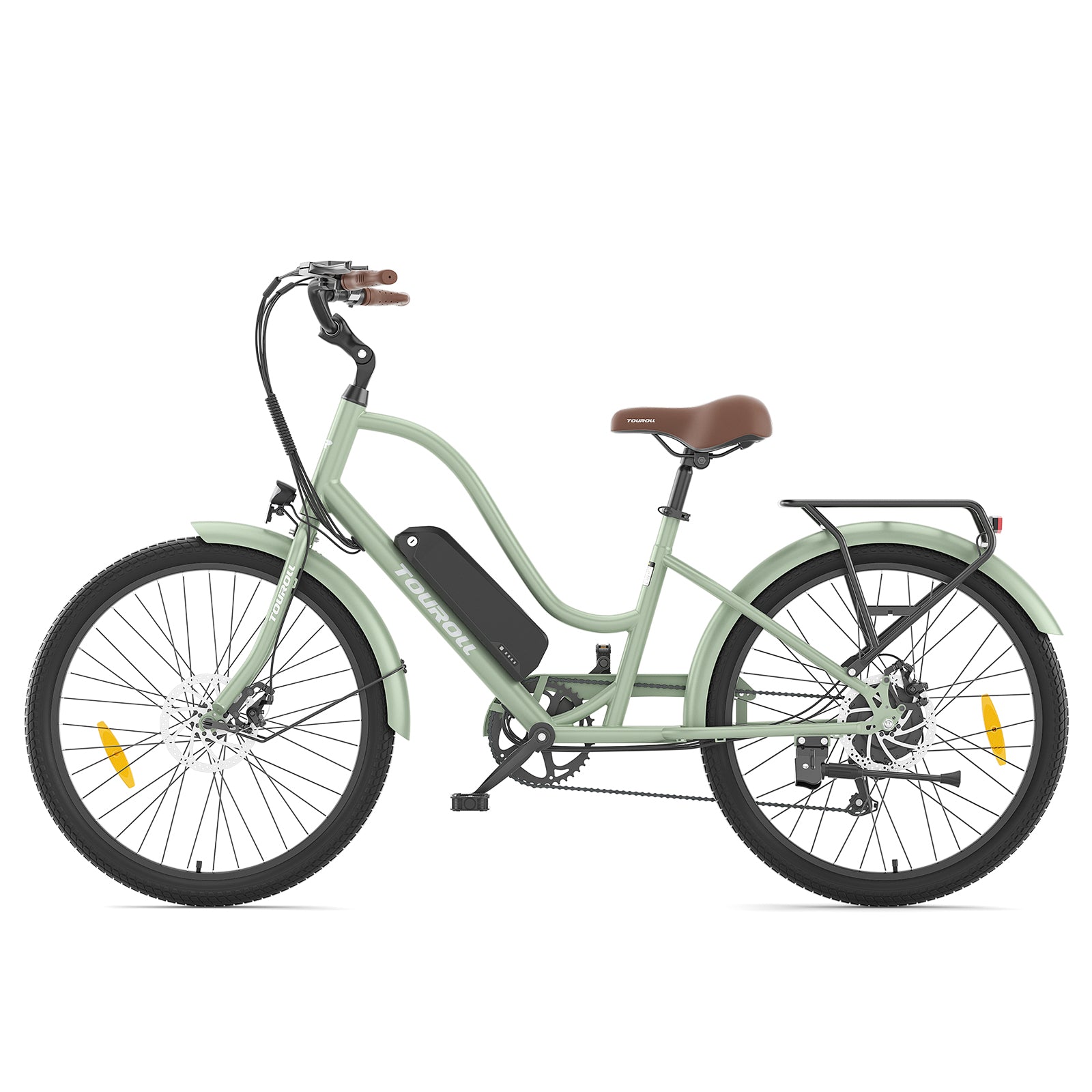 Touroll B2 Bici elettrica telaio basso 100 km