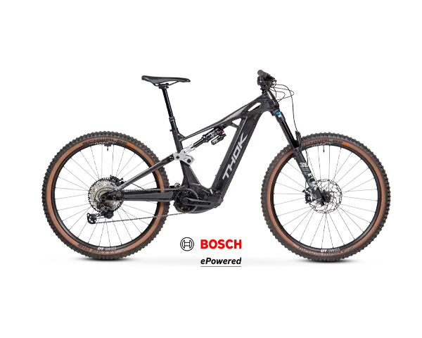 THOK TP4 S bici elettrica nera