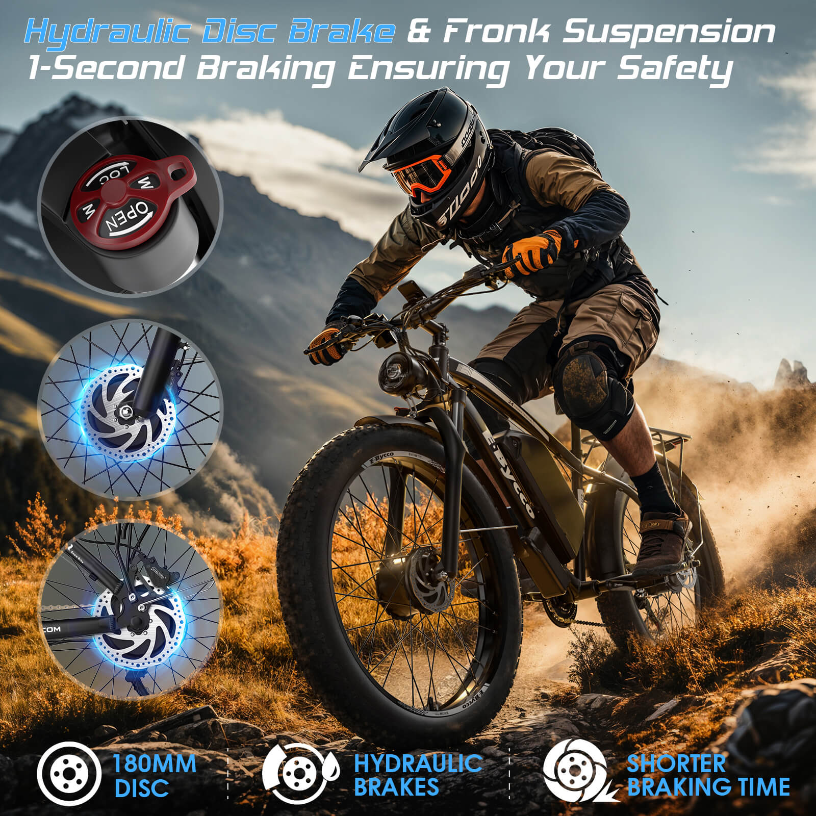 E-BYCCO EB10 Bici Elettrica Ricondizionata 52V 32Ah