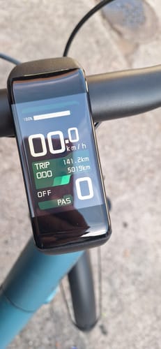 Tenways CGO800S bici elettrica cinghia Sky Blue