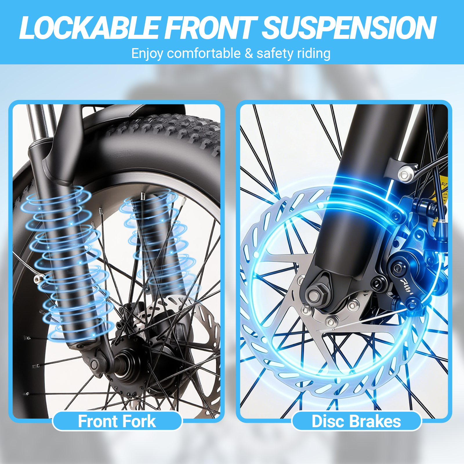 E-Bycco S1 bici elettrica pieghevole 20" 500W