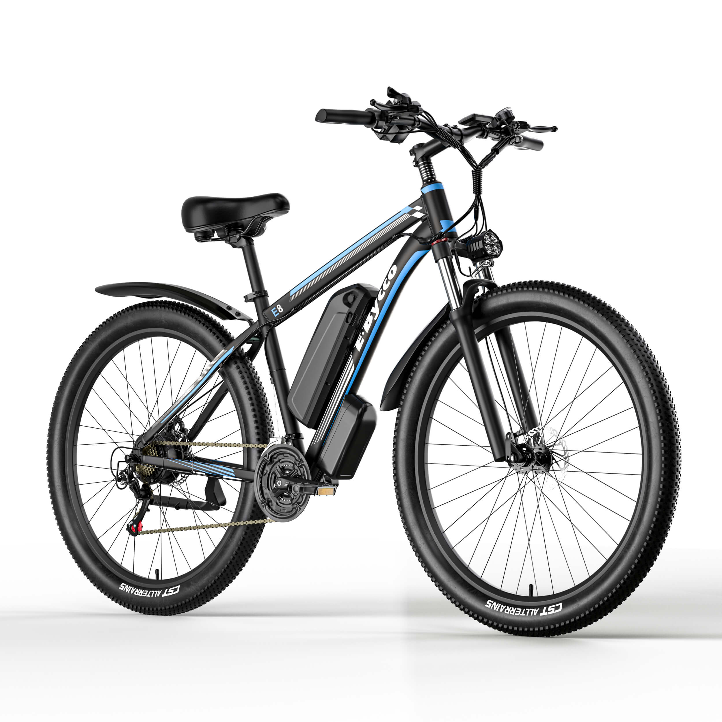 E-BYCCO E8 bici elettrica mtb 29" argento 1000W