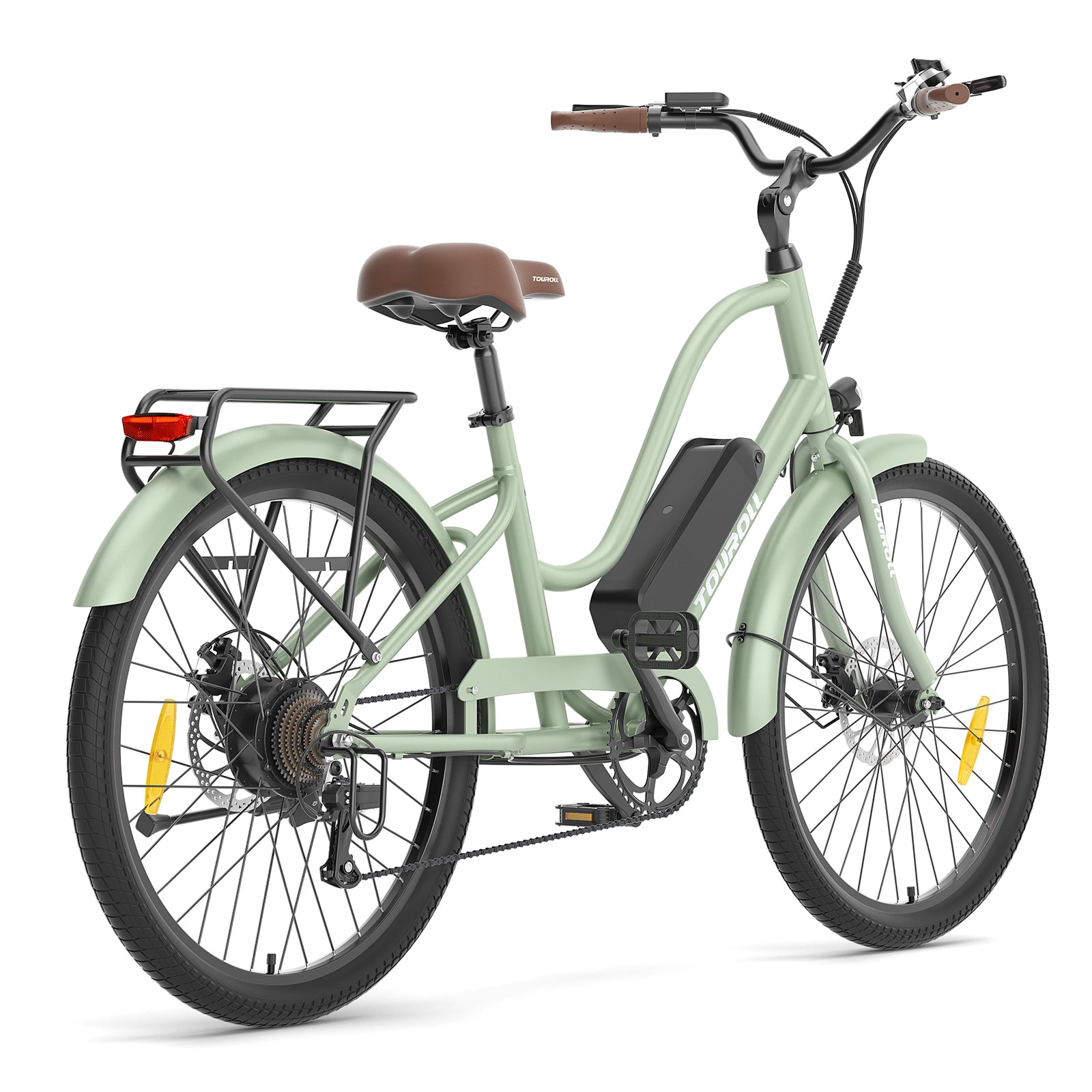 Touroll B2 Bici elettrica telaio basso 100 km
