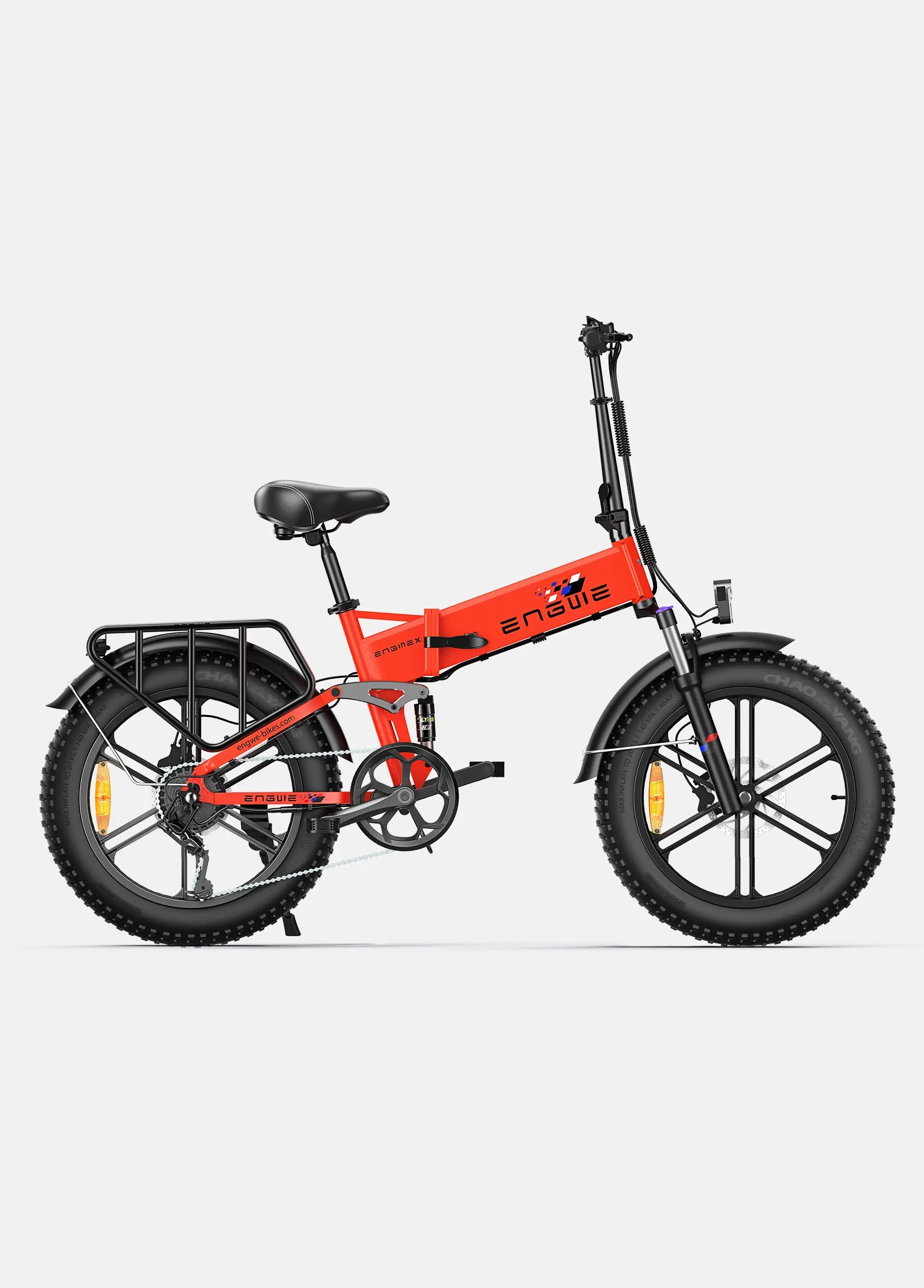 E-BYCCO Engine X Bici Elettrica Pieghevole Nera