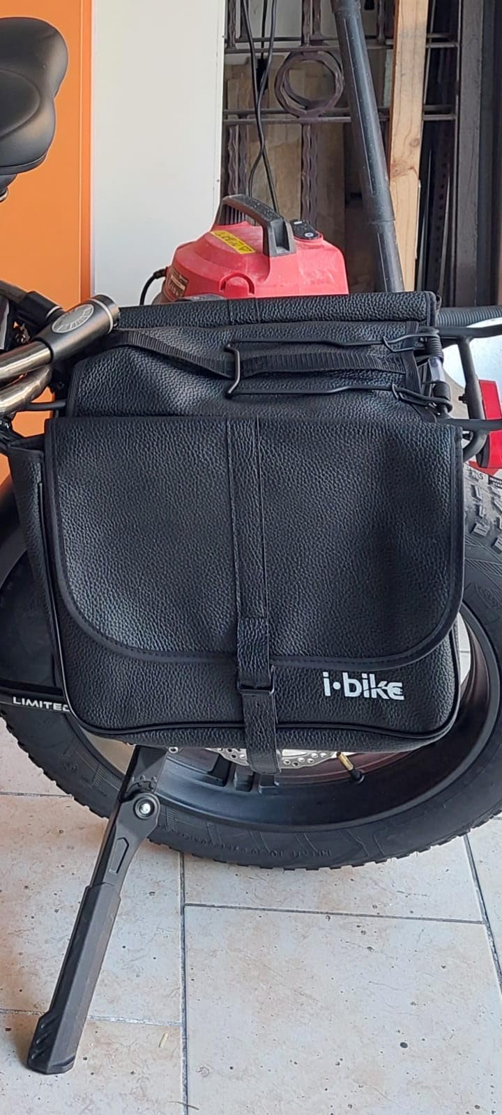 I-Bike CB-8097 borsa bici nera 20 L