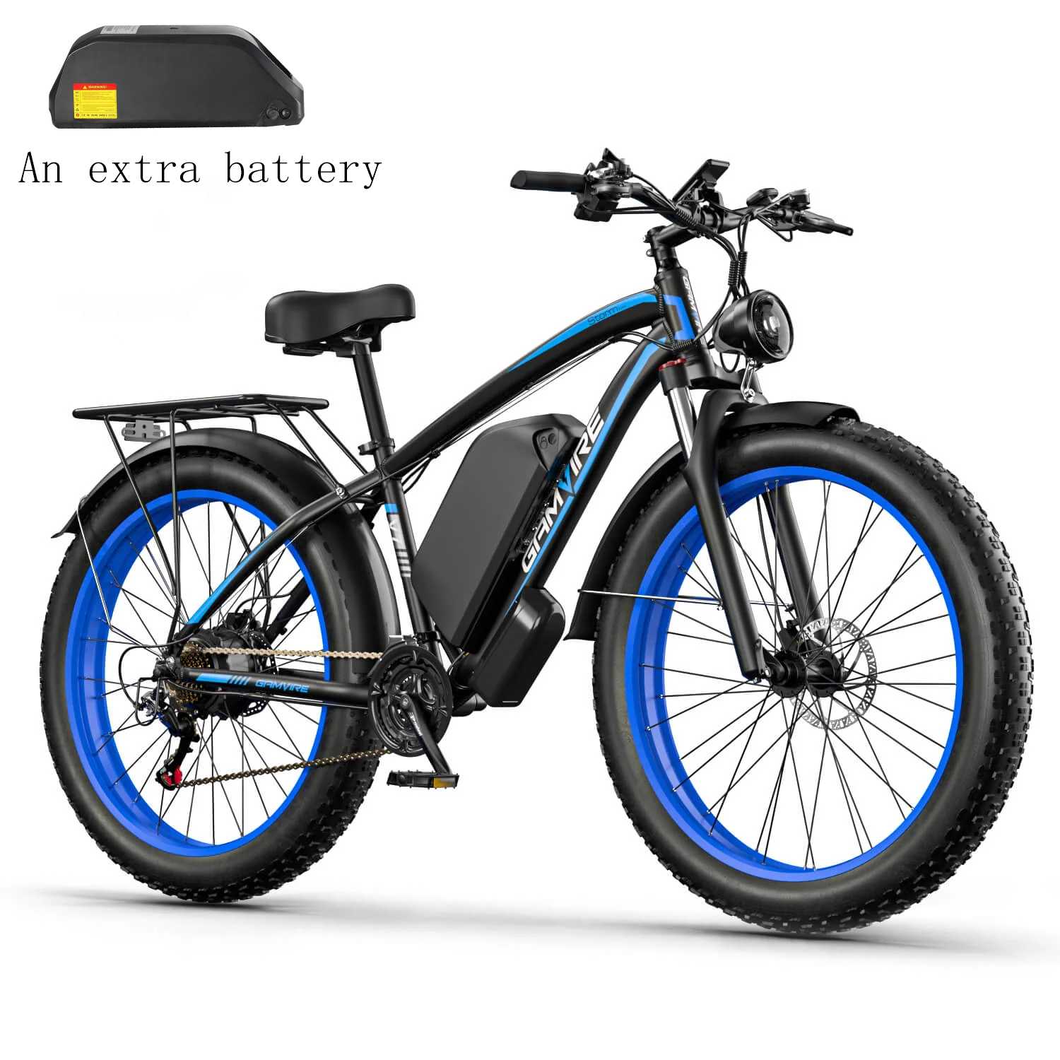 E-Bycco V7 bici elettrica 26" 52V lunga autonomia