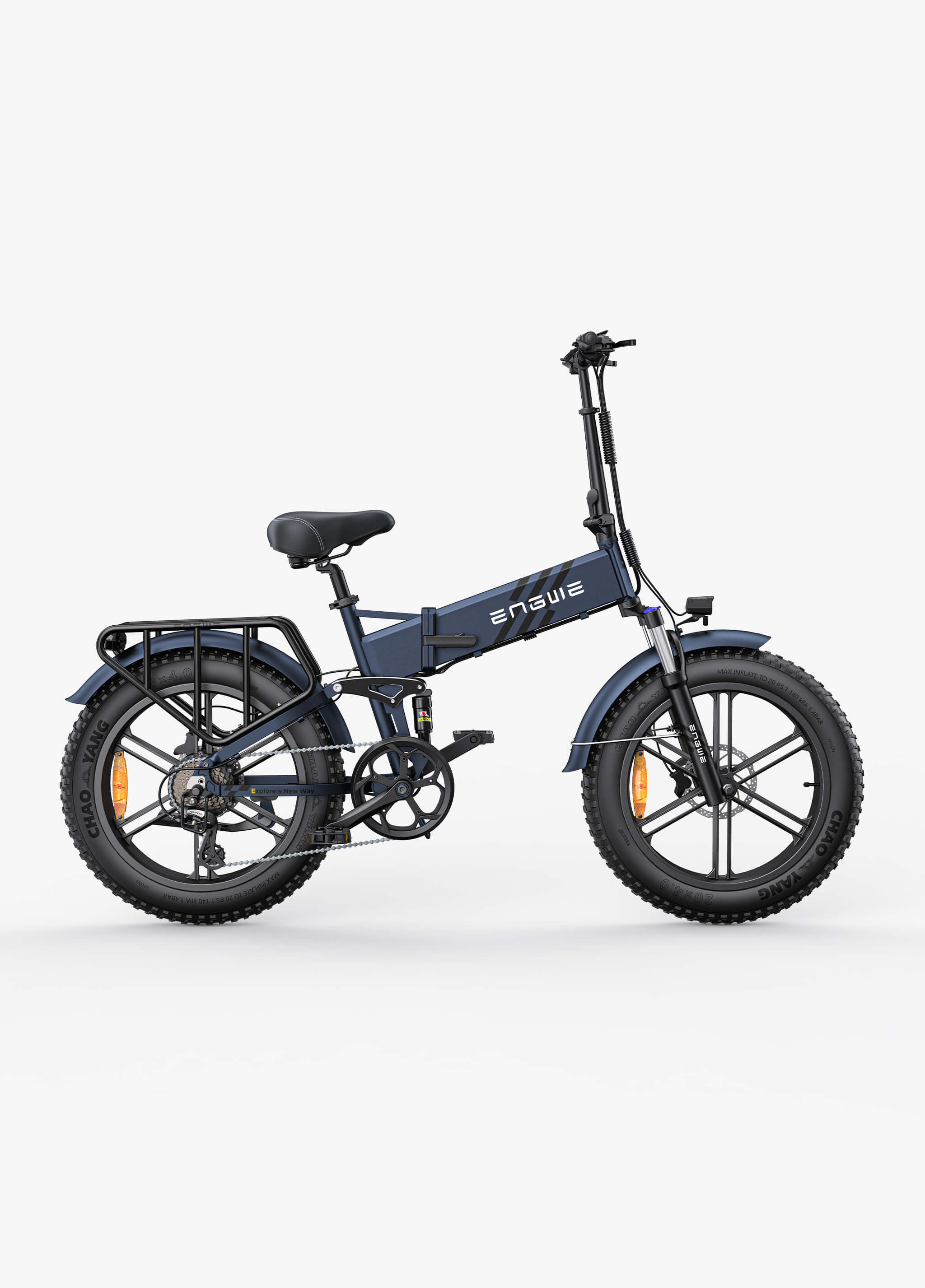 E-BYCCO Engine Pro 2.0 bici elettrica pieghevole verde 110 km