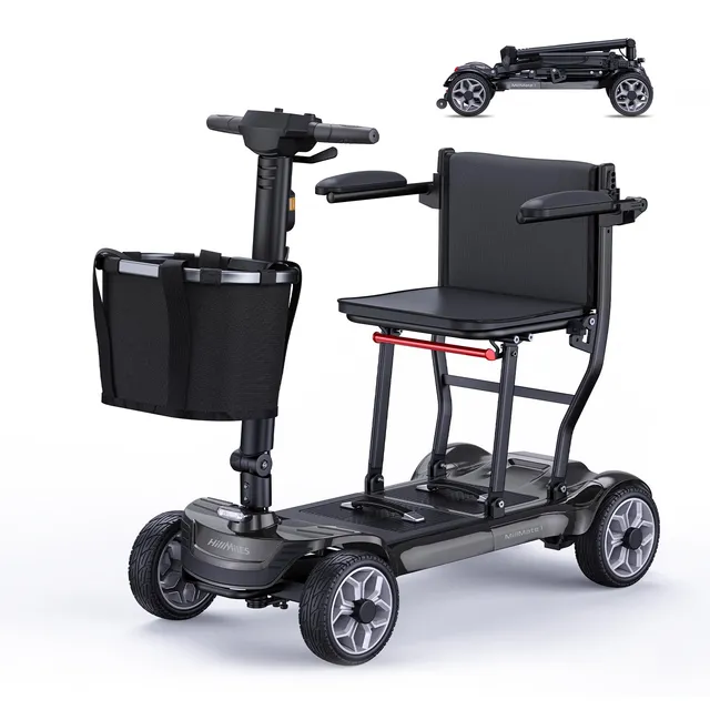 HillMiles Millmate 1 Scooter Elettrico Pieghevole Nero 24 km