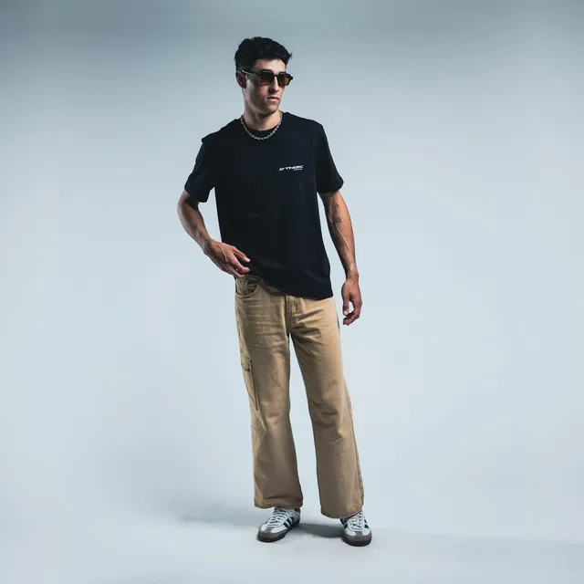 THOK T-Crew Black t-shirt nera cotone