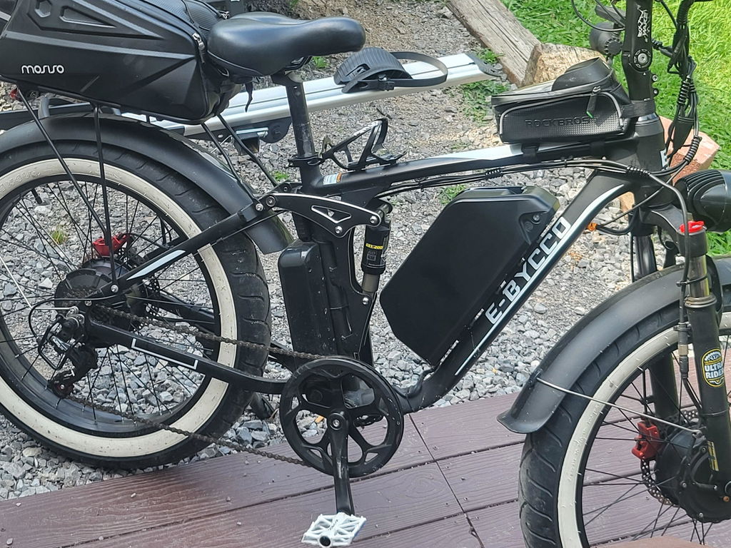 E-BYCCO EB10 bici elettrica 24" doppio motore 6000W