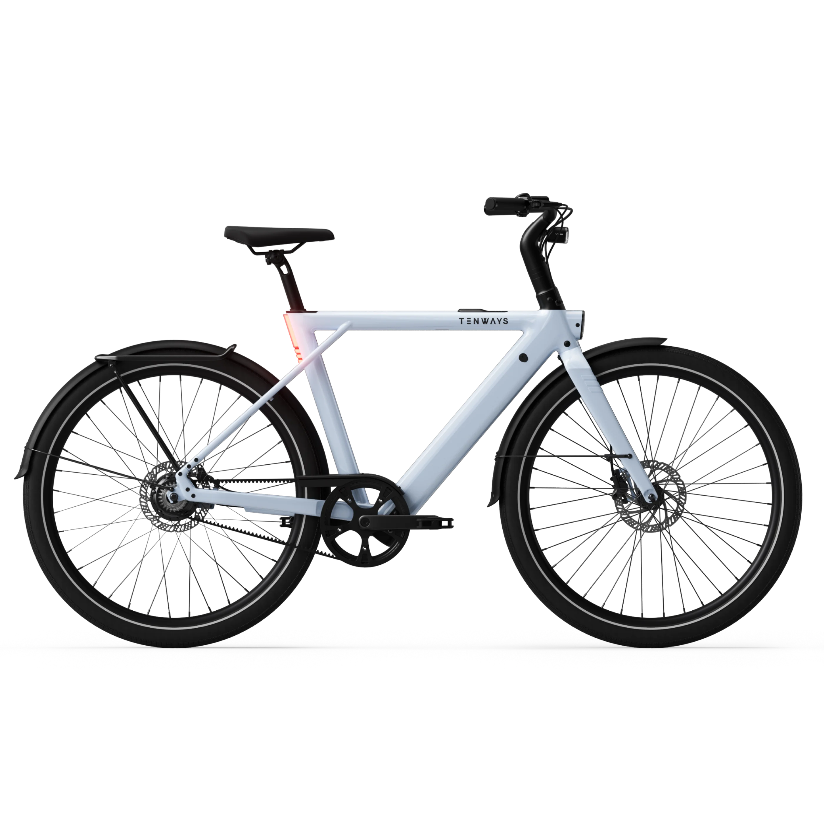 Tenways CGO009 Bici elettrica Sage Green New Edition cinghia