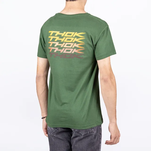 THOK Army t-shirt cotone verde 150 gr