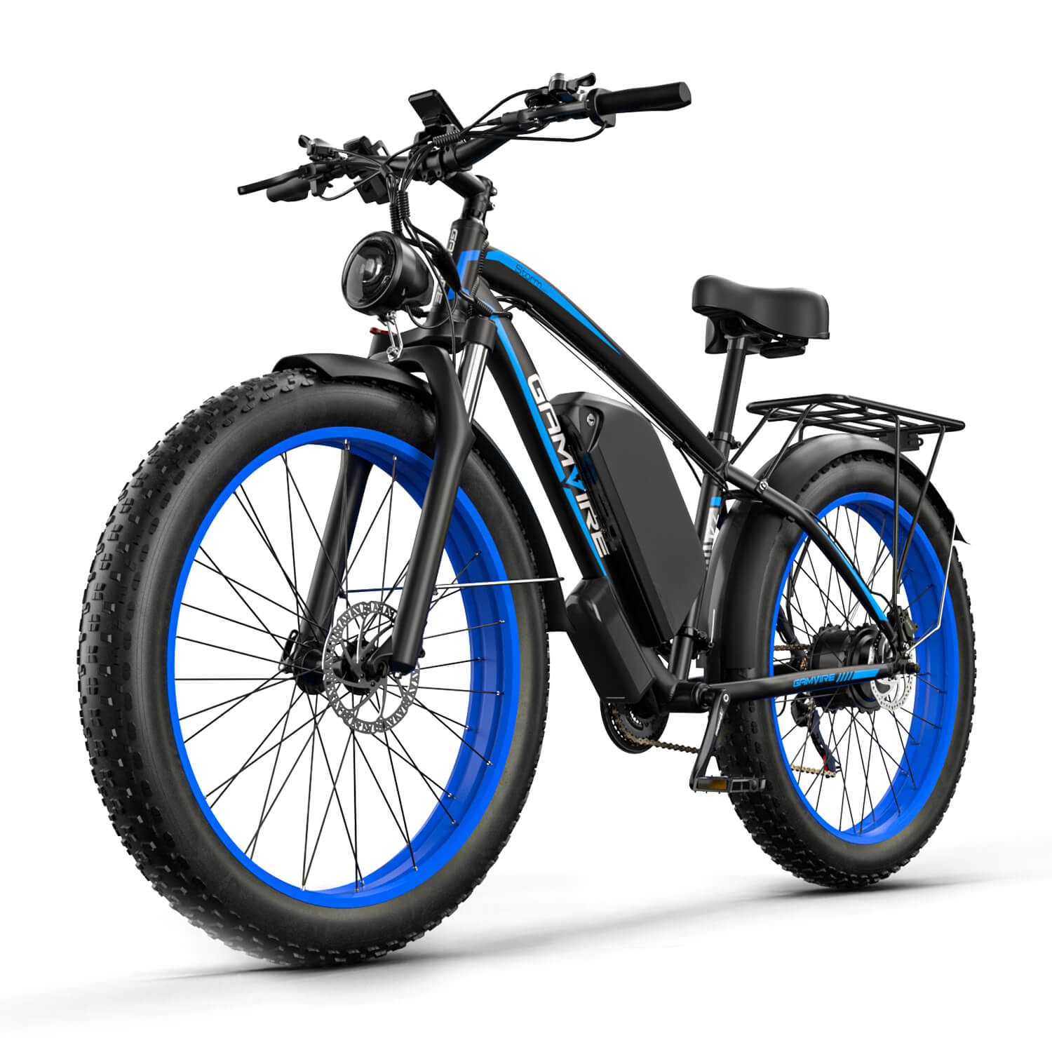 E-Bycco V7 Fat Bike Elettrica 26 1500W 52V Blu