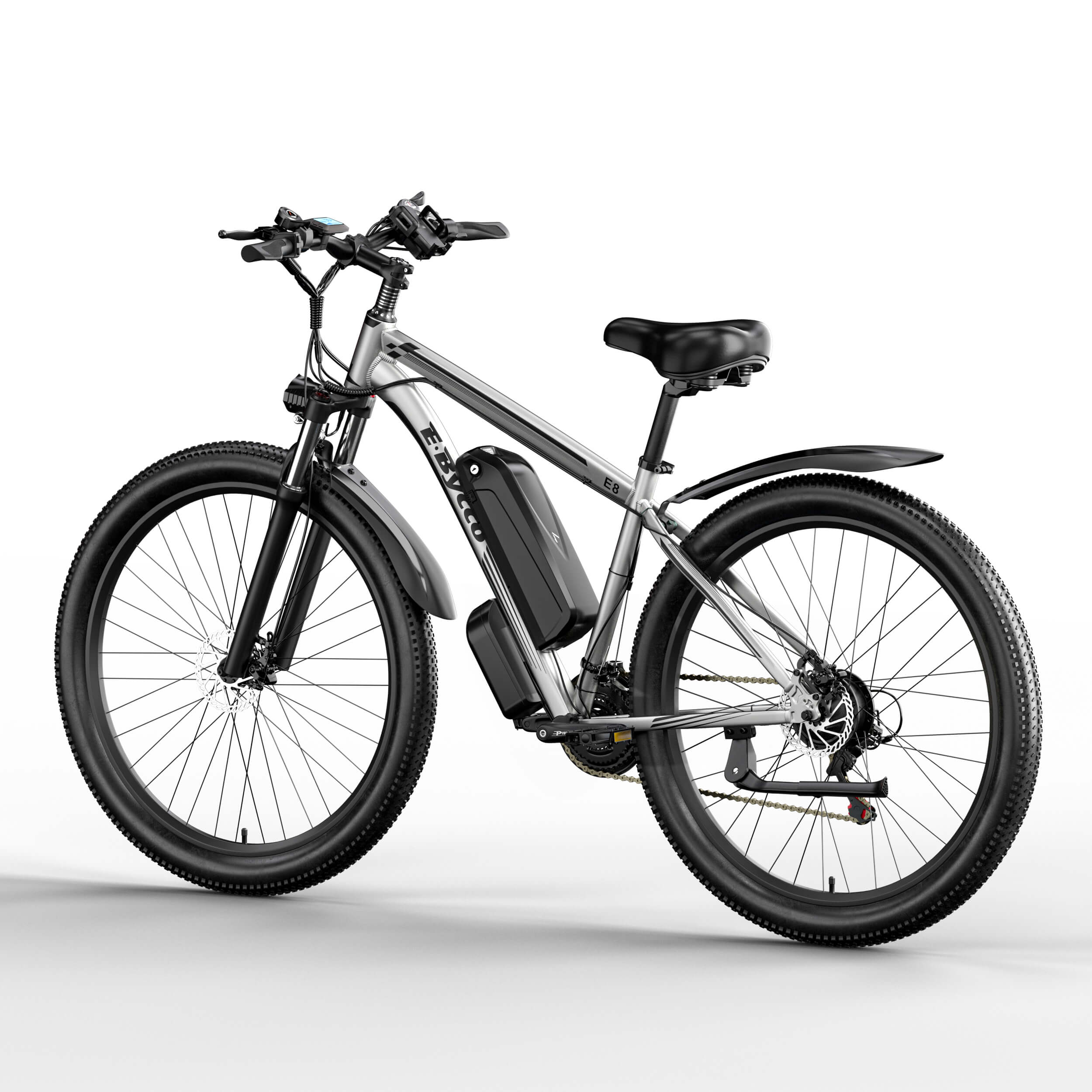 E-BYCCO E8 bici elettrica mtb 29" argento 1000W