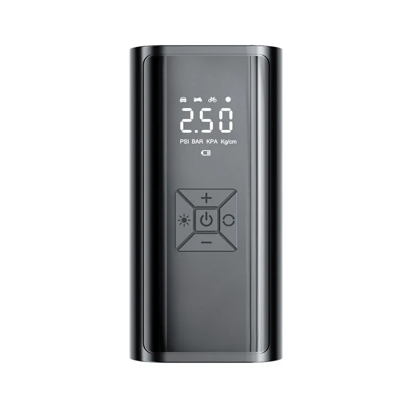 PVY pompa aria portatile nera 1500mAh