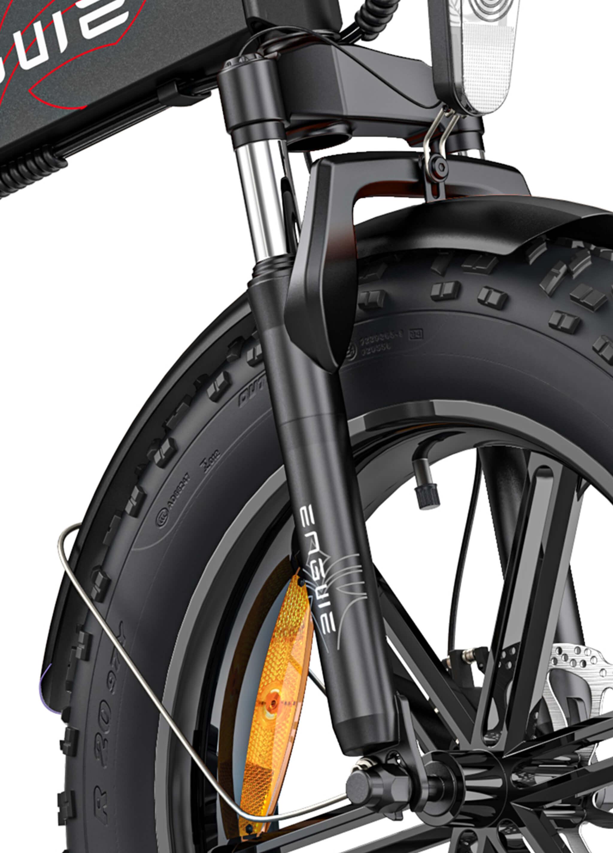 E-BYCCO EP-2 Pro bici elettrica pieghevole nera 120 km