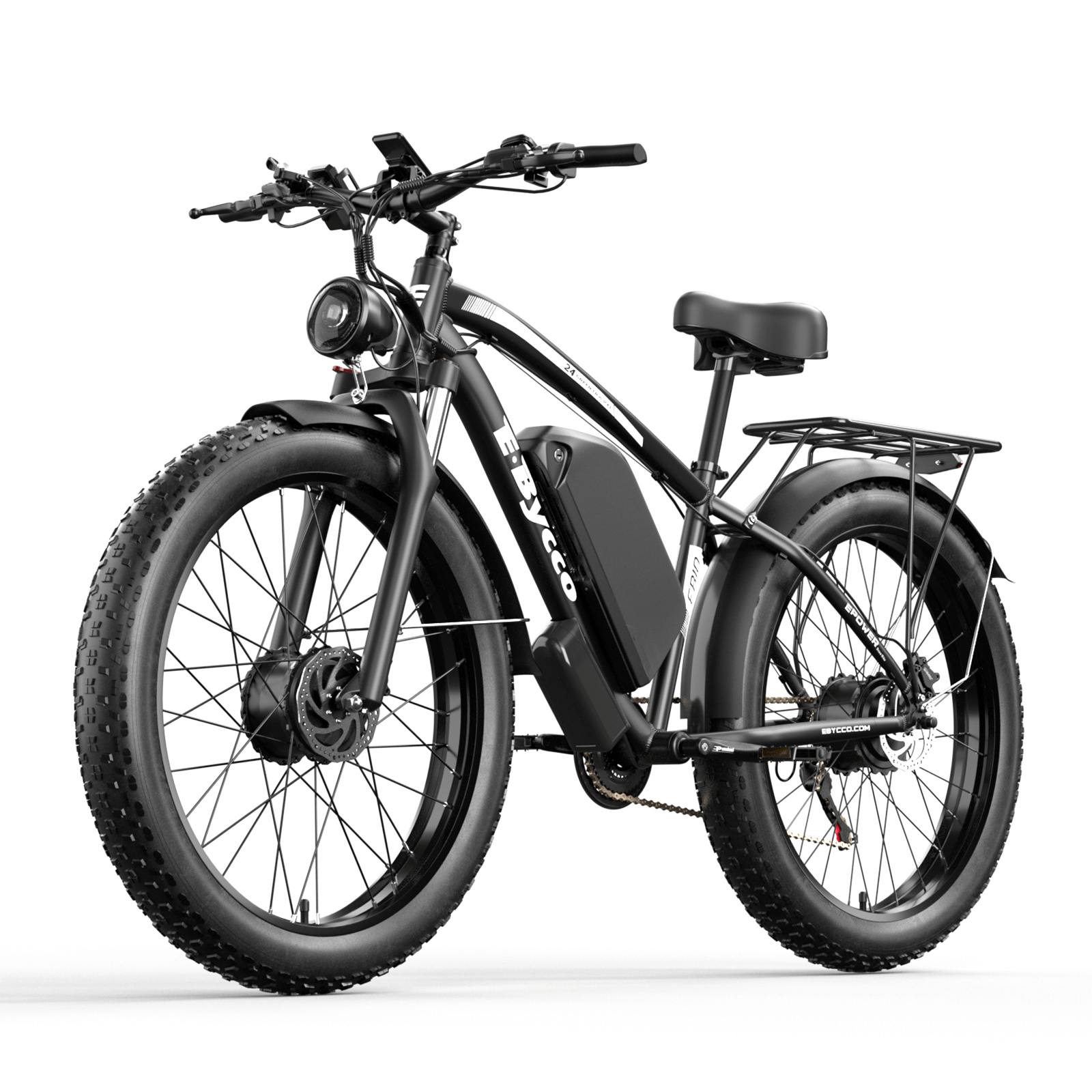 E-BYCCO EB10 bici elettrica 24" doppio motore 6000W