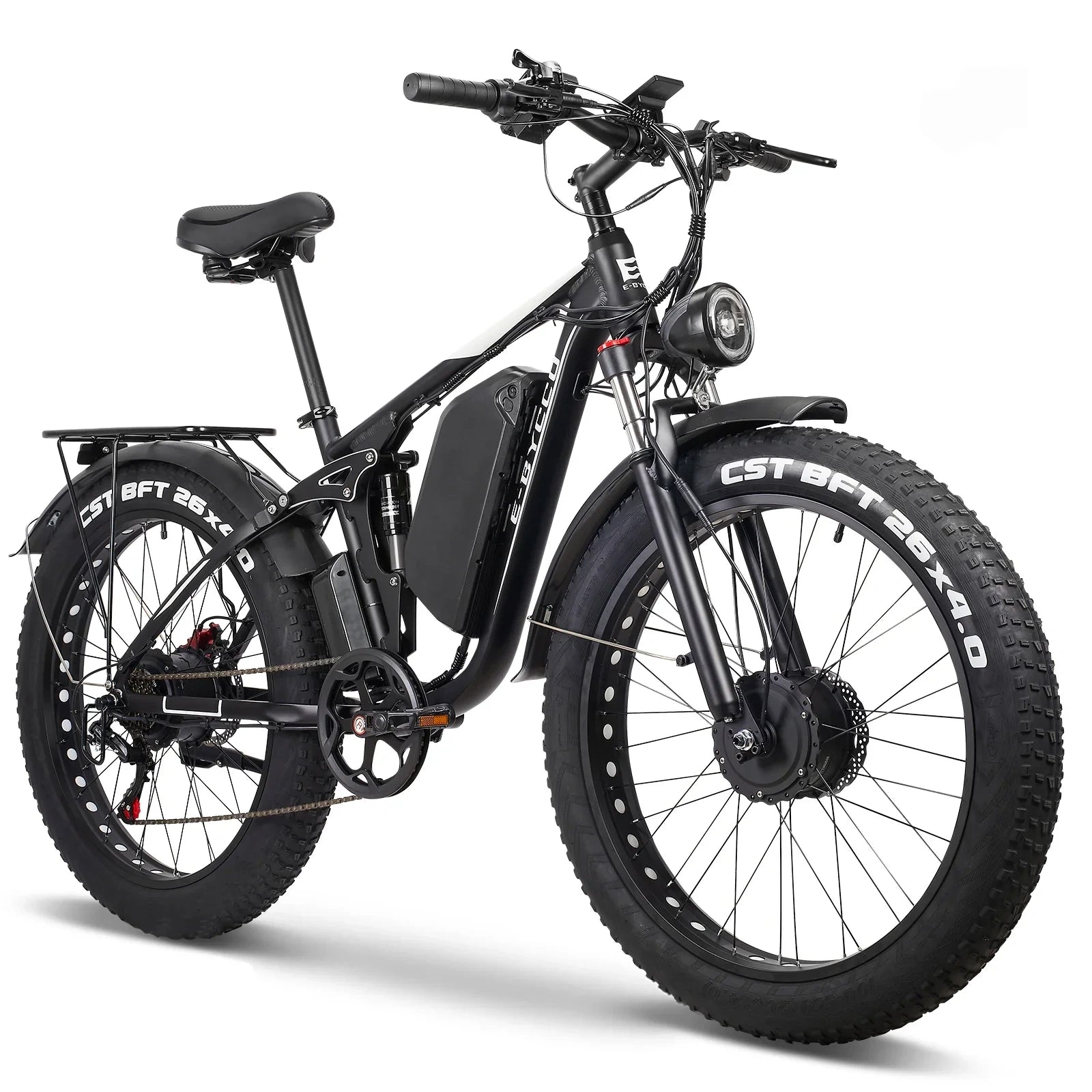 E-BYCCO EB7Pro 9000W bici elettrica 52V 32Ah nero/bianco ricondizionata